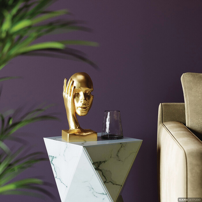 [53685] Deco Object In my Mind Gold 30cm - 1