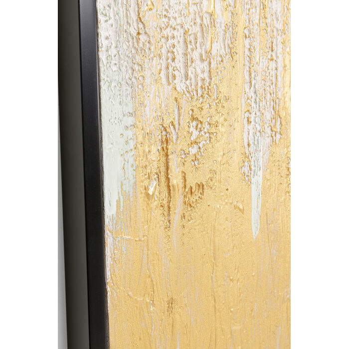 [53698] Tableau encadré Abstract blanc 80x120cm - 4
