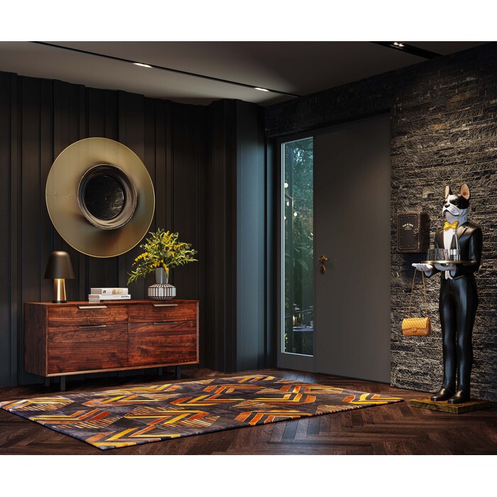 Figura deco Butler Dog Alfred 165cm