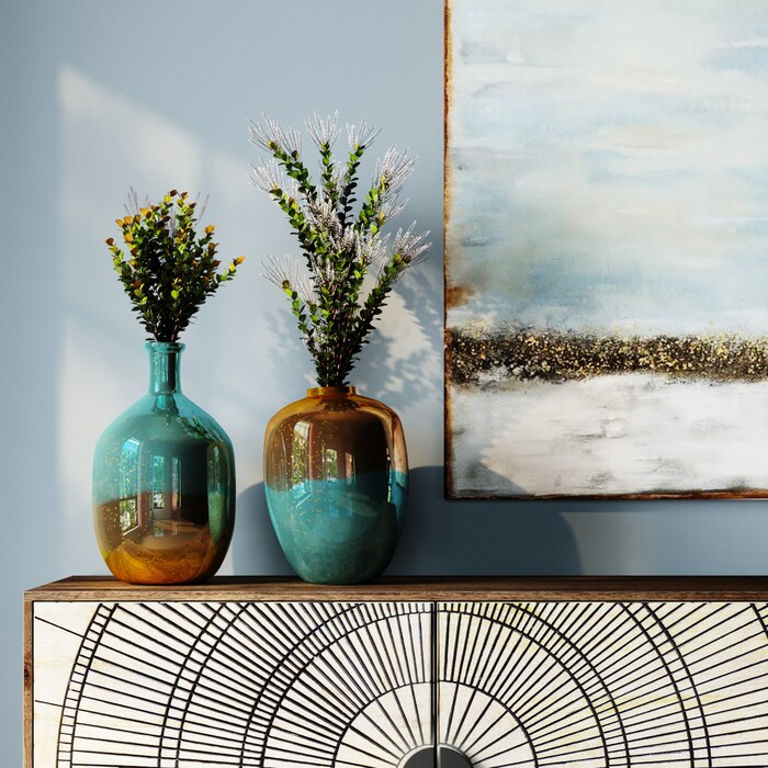 Deco Vase Lizy Shine Multi 50cm