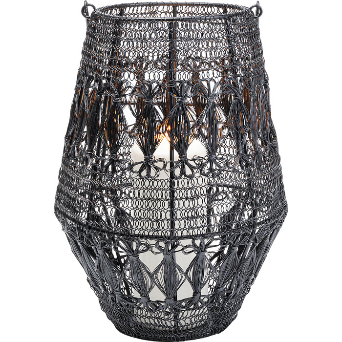 Lantern Hayat Black 33cm