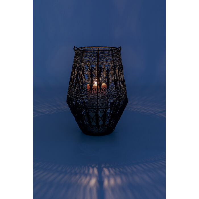 [53884] Lantern Hayat Black 33cm - 3