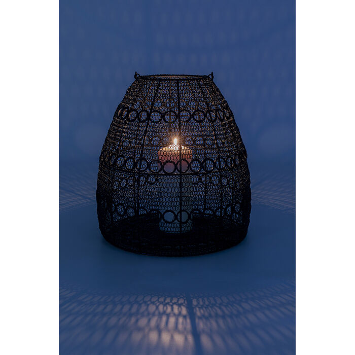 [53891] Lantern Hayat Cone Black 37cm - 3