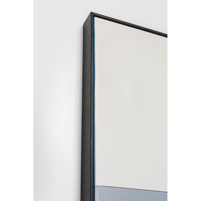 [53898] Pikturë e Framed Abstract Shapes Orange 73x143cm - 4