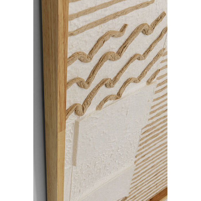 [53929] Tableau décoratif Sandy Waves 81x122cm - 3