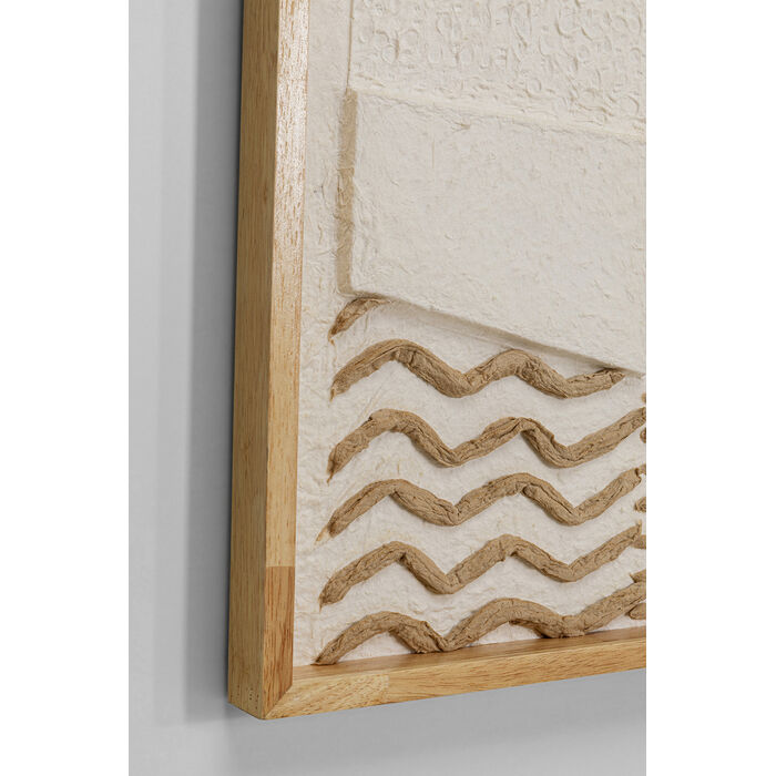 [53929] Tableau décoratif Sandy Waves 81x122cm - 4