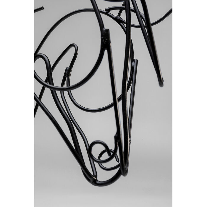 [53944] Objet décoratif Wire Horse 51cm - 4