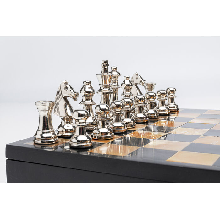 [53957] Objet décoratif Chess Antique 36x33cm - 3