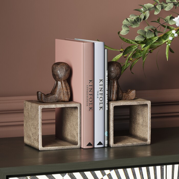 Bookend Little Males (2/Set)