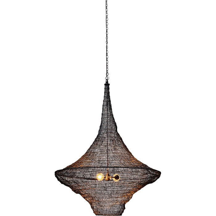 [54114] Lámpara Cocoon negro Ø89cm