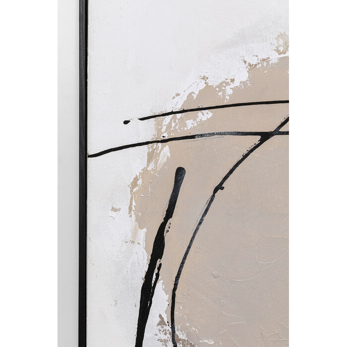 [54197] Cuadro Dust gris 100x100cm - 3