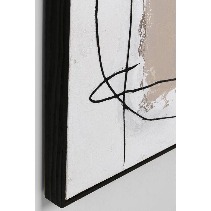 [54197] Cuadro Dust gris 100x100cm - 4