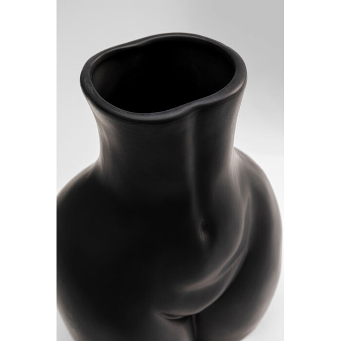 [54235] Vase Donna Black 22cm - 3