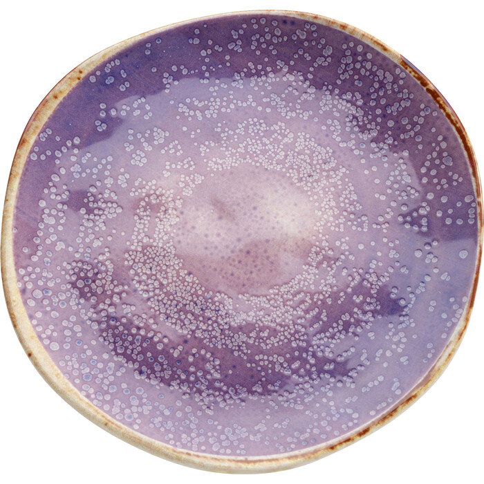 Assiette Shirley violet Ø21cm