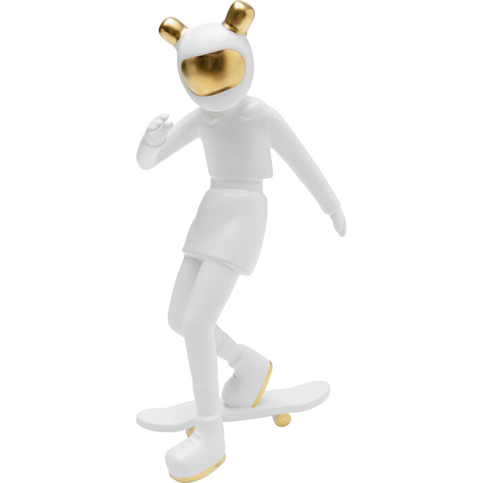 Figura deco Skating Astronaut blanco