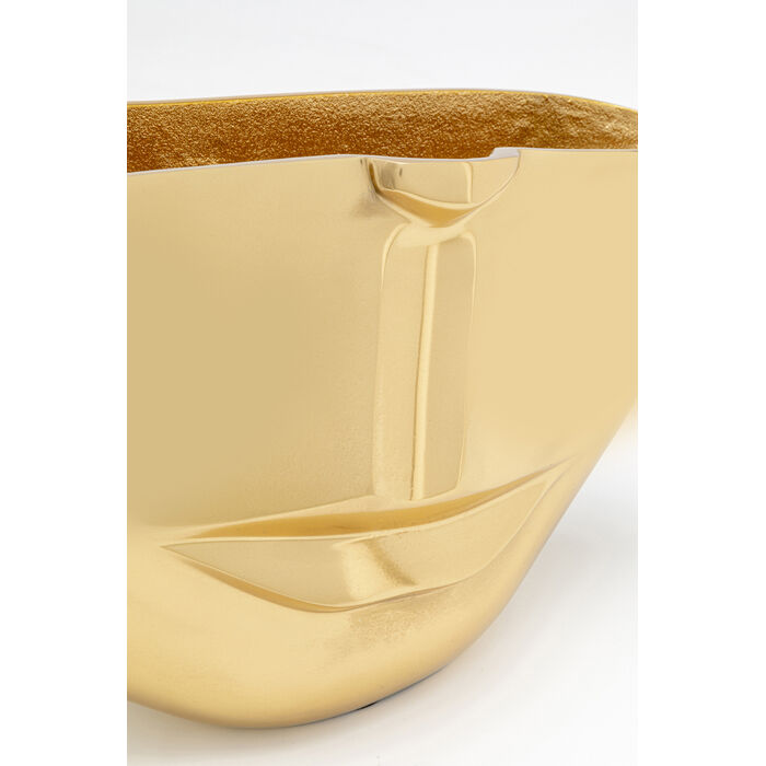 [54478] Vase Half Face oro 38cm - 3