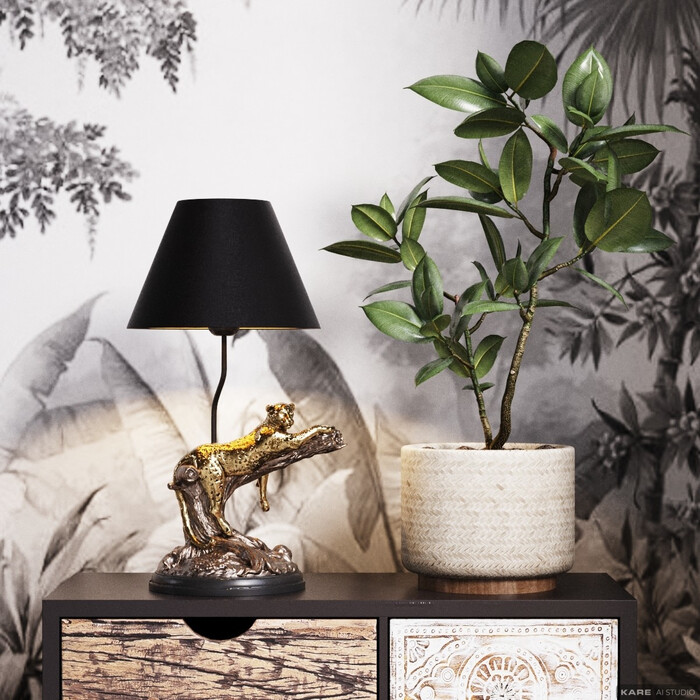 Table Lamp Relax Leopard 50cm