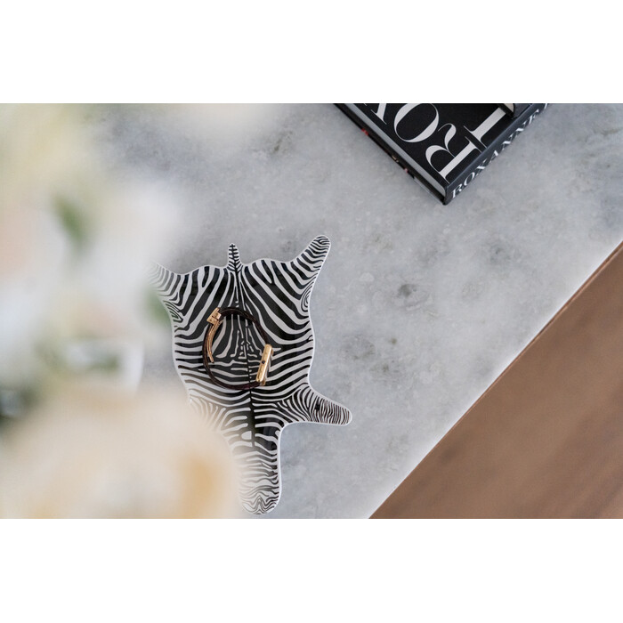 Deco Bowl Zebra 21x15cm