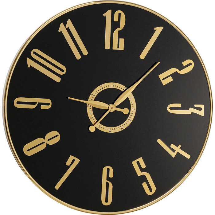 Ceas de Perete Casino Black Ø76cm