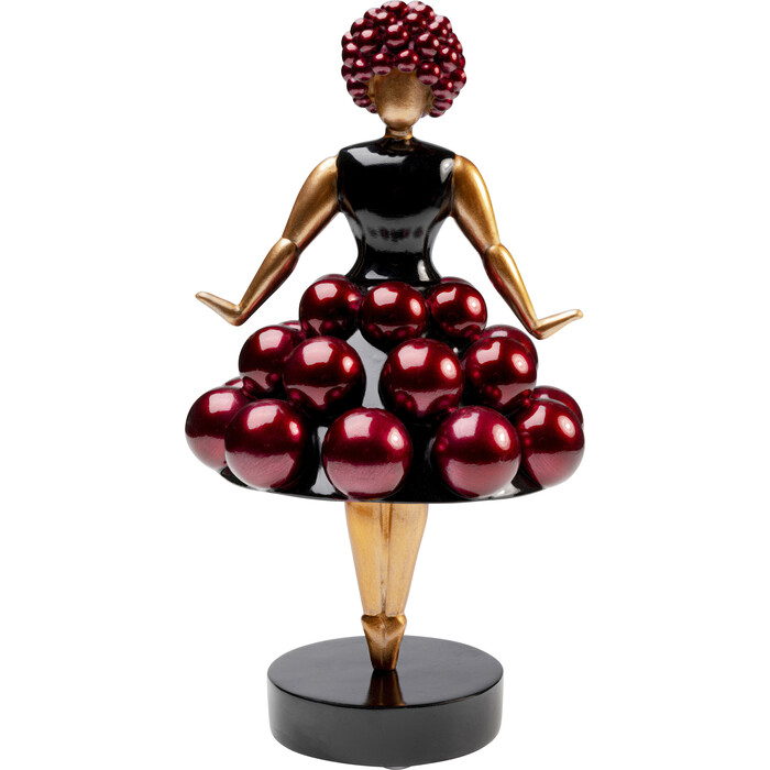 Figura deco Primaballerina Pom Lila 35cm