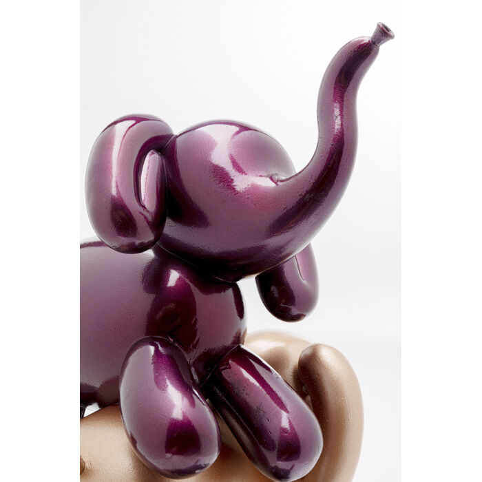 [54755] Figurinë Dekorative Grumbullimi i Elefantëve 32cm - 3