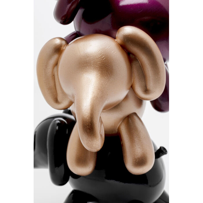 [54755] Figurinë Dekorative Grumbullimi i Elefantëve 32cm - 4