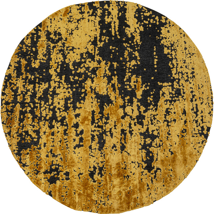 Tapis Silja jaune Ø200cm