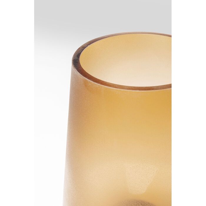 [54904] Vase Noble Ring Amber Matt 26cm - 4