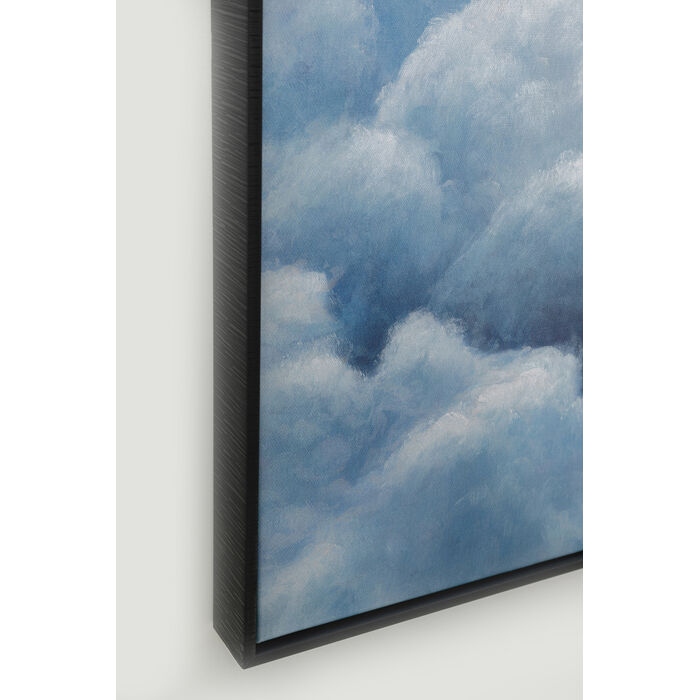 [54985] Tableau encadré Cloud Boat 60x120cm - 3