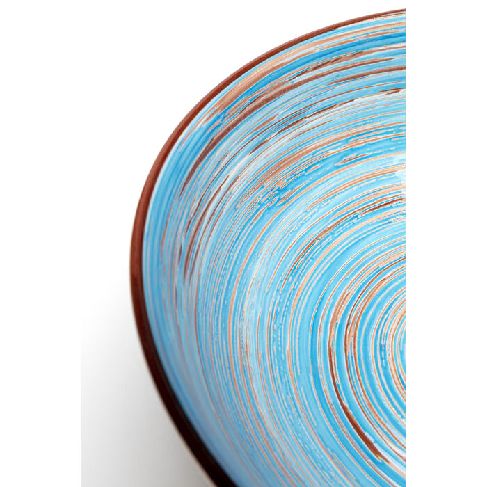 [55100] 碗 Swirl Blue Ø22cm - 3
