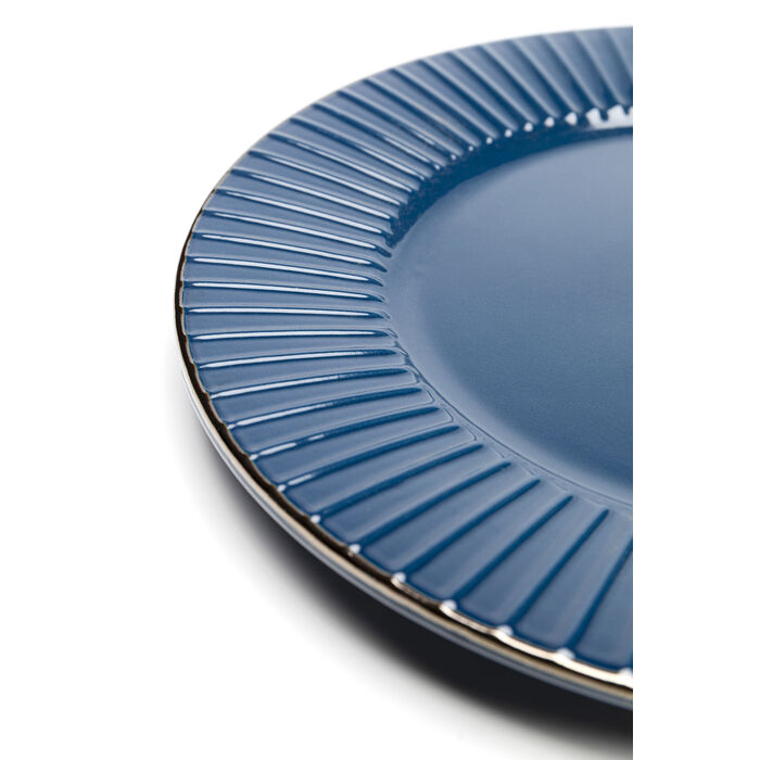 [55102] Assiette Muse bleu Ø20cm - 3