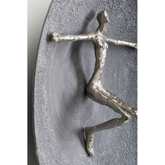 [55154] Wall Object Umano Silver Ø60cm - 3