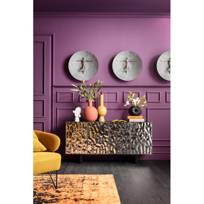 [55154] Wall Object Umano Silver Ø60cm - 1