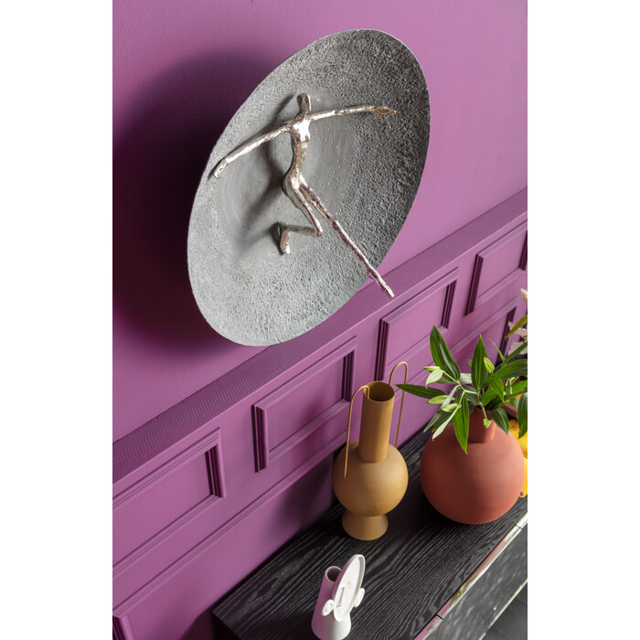 [55154] Wall Object Umano Silver Ø60cm - 2