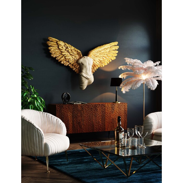 Wall Object Guardian Angel Male 124x71cm