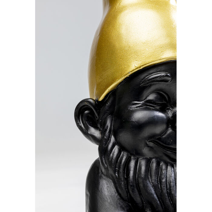 [55514] Deco Figurine Gnome Black 21cm - 4