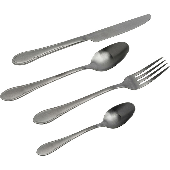 [55623] Cutlery Cucina Graphit Matt (16/part)