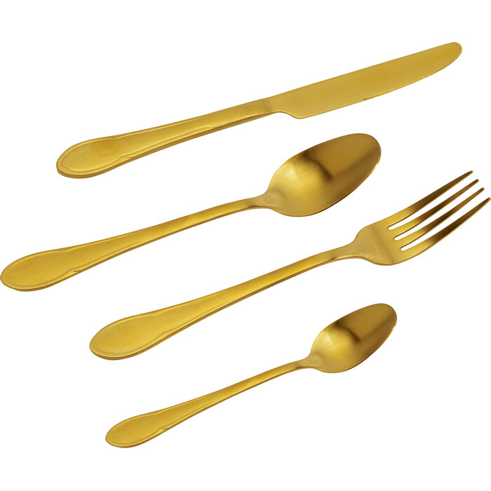 [55625] Couverts Cucina or mat (16/pcs)