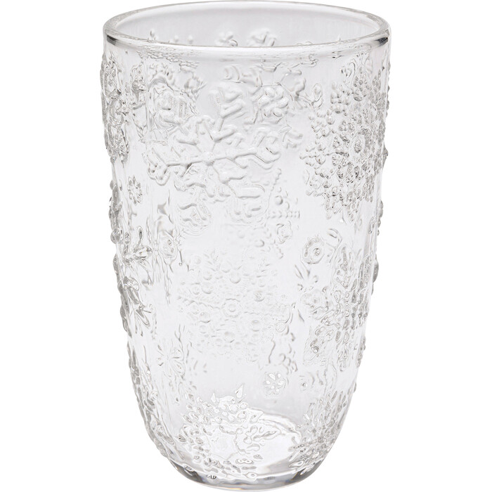 [55640] Vaso agua Ice Flowers Transparente