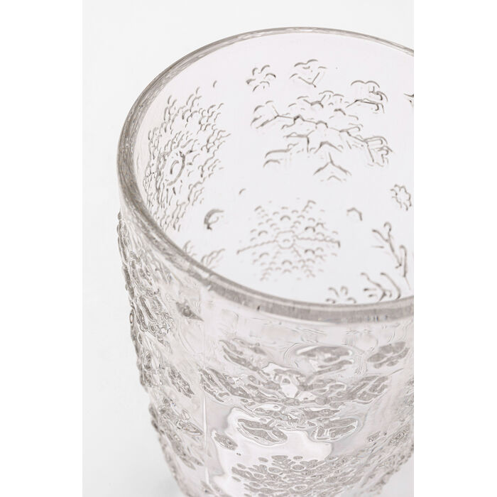 [55640] Vaso agua Ice Flowers Transparente - 4
