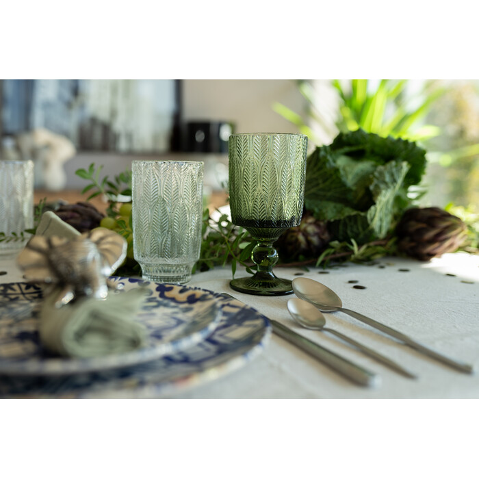 [55648] Verre à vin Fogli vert - 1