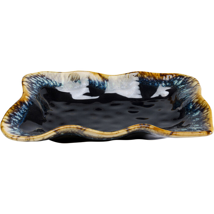 [55747] Serving Plate Lio Dark Blue 17x26cm