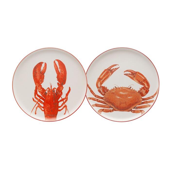 [55887] Тарелка Crabes Red Ø27cm Различни