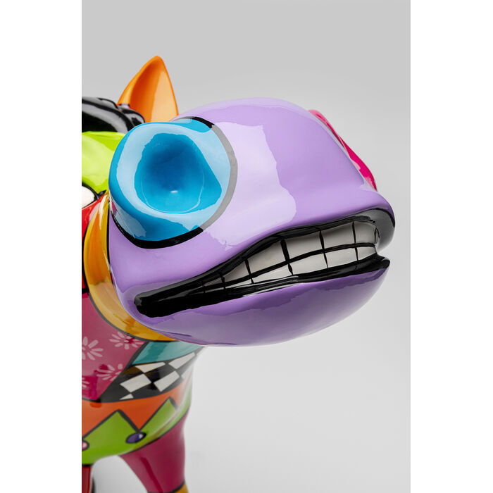 [56039] Figura decorativa Donkey Patchwork 54cm - 4