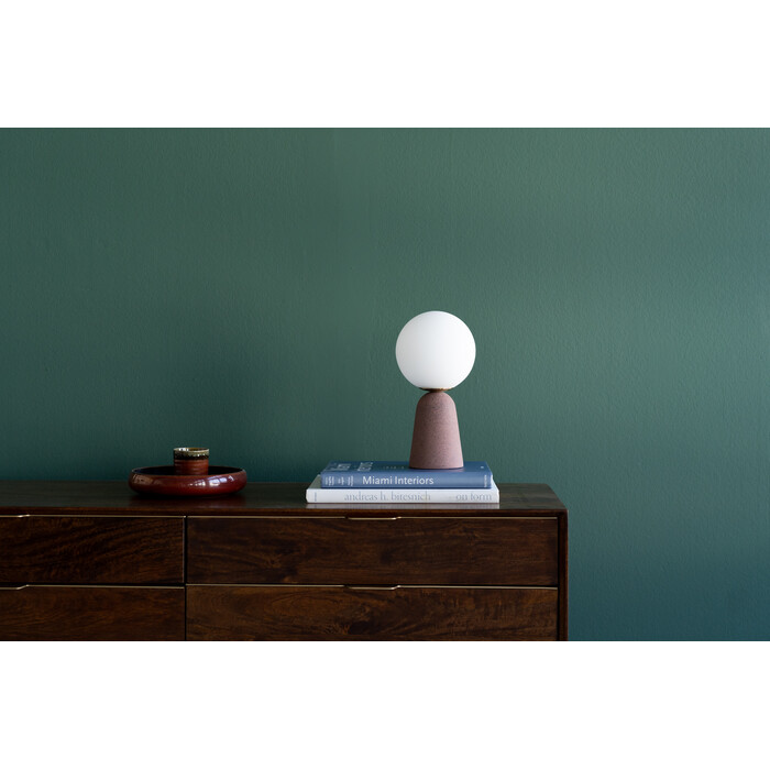 [56100] Table Lamp Bollie Red 33cm - 1