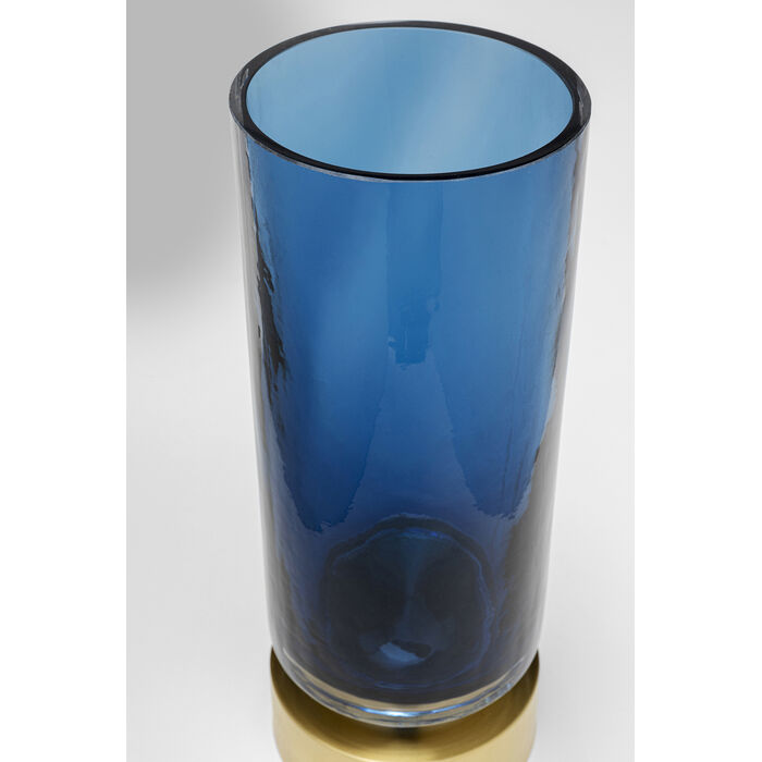 [56135] Vase Lumi bleu 31cm - 3