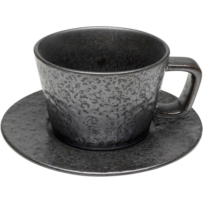 [56144] Espresso fincanı altlığı ilə Cosmos Black