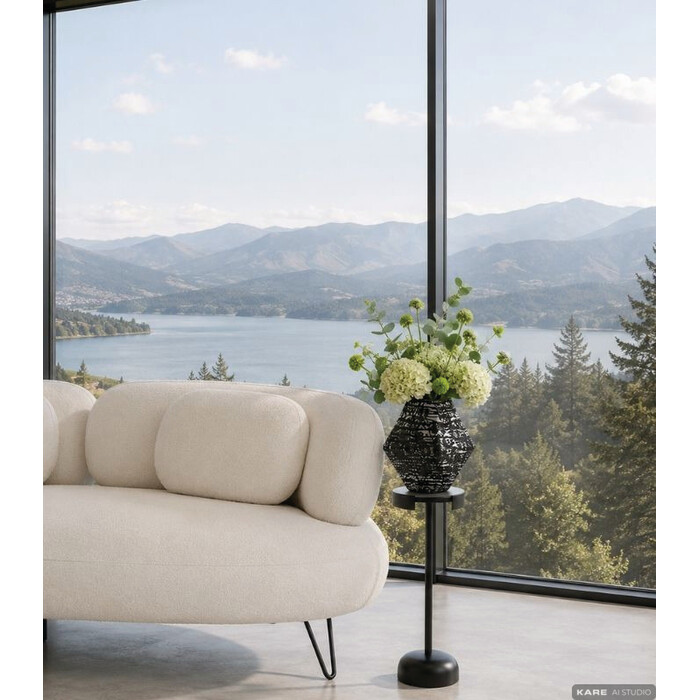 [56235] Vase Volante noir 27cm - 2