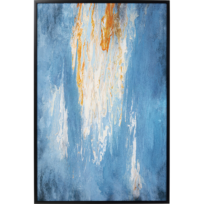 Framed Picture Artistas Blue 120x180cm