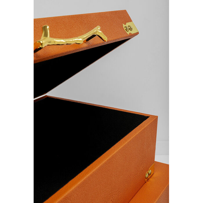 [56259] Box Noah Orange (3/Set) - 3